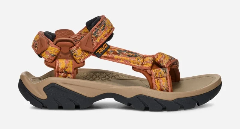 Women's Terra Fi 5 Universal Hiking Sandal in Blue/Black - 1