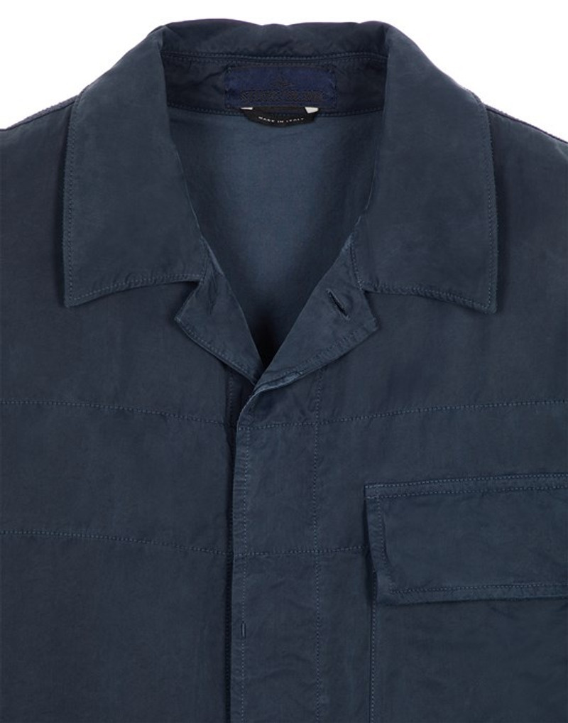 111F2 STONE ISLAND GHOST PIECE_CUPRO RASO BLUE 4