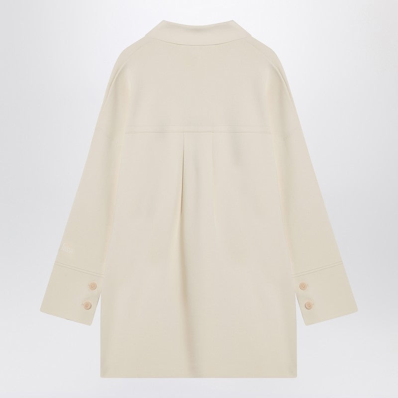 Max Mara Ivory Blouse In Viscose Yarn Women - 2