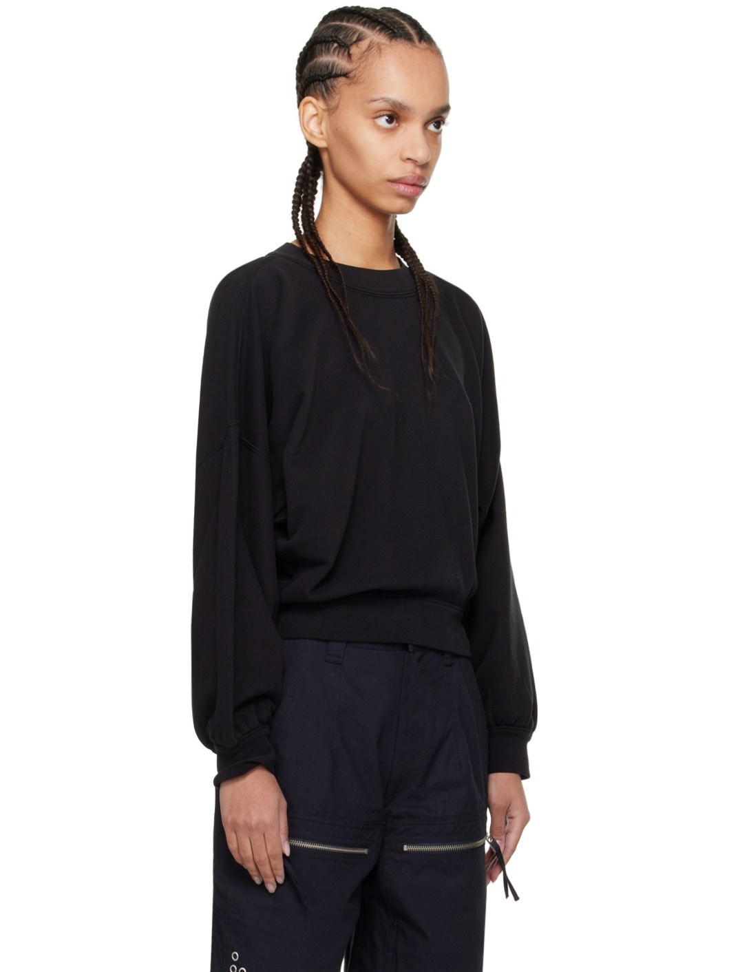 Black Sheila Sweatshirt - 2