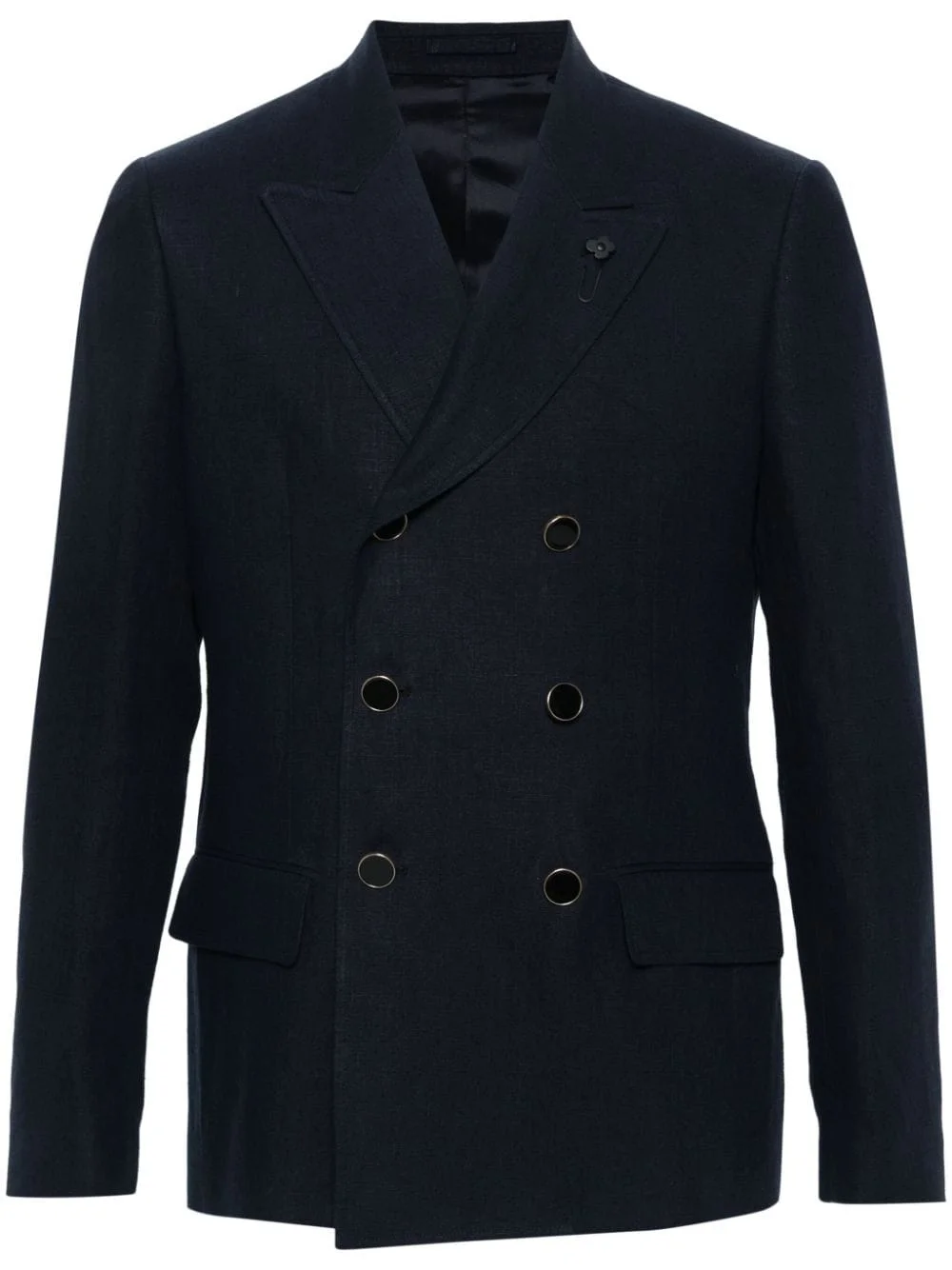 double-breasted blazer - 1