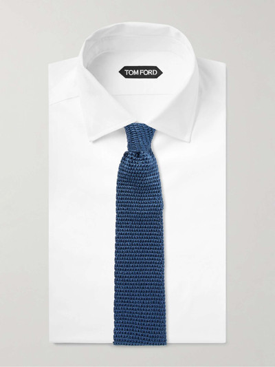 TOM FORD 7.5cm Knitted Silk Tie outlook