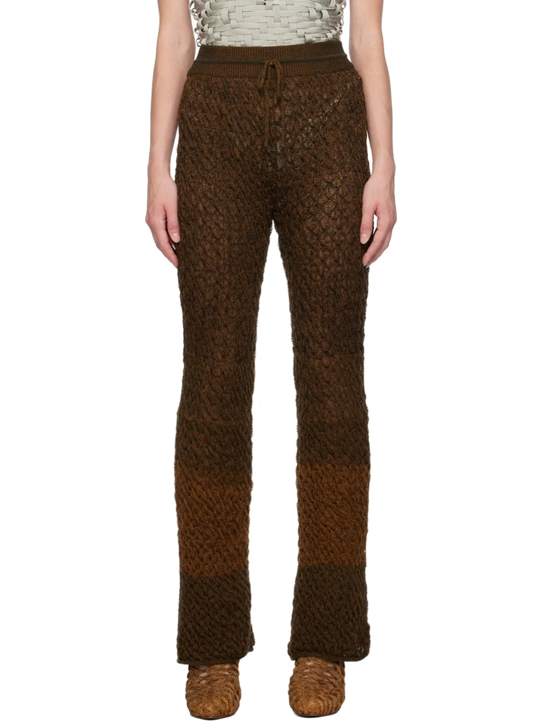 SSENSE Exclusive Brown Lounge Pants - 1
