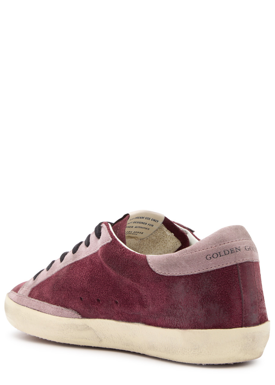 Golden Goose Super-Star Distressed Suede Sneakers - 2