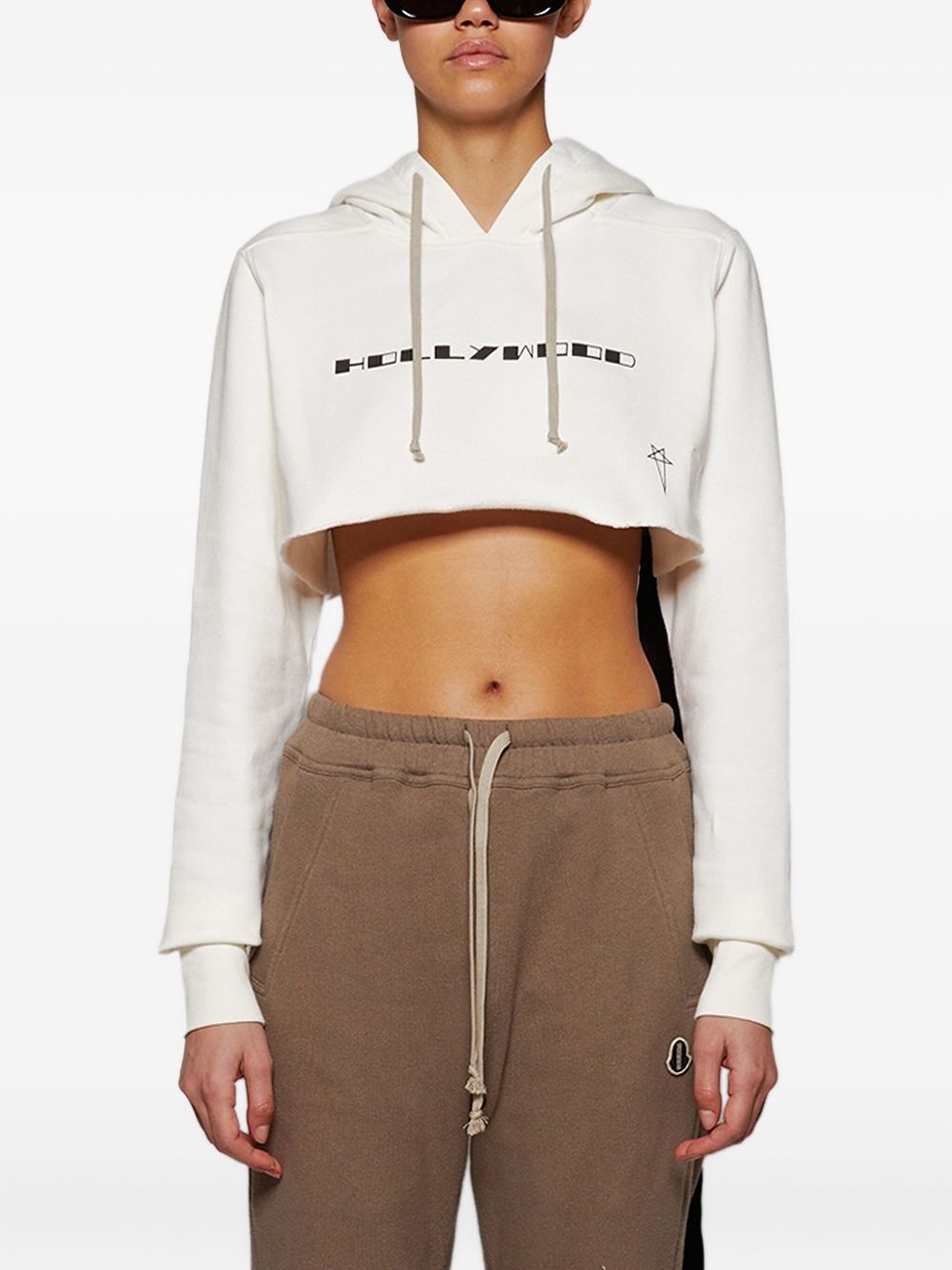 cropped hoodie - 3