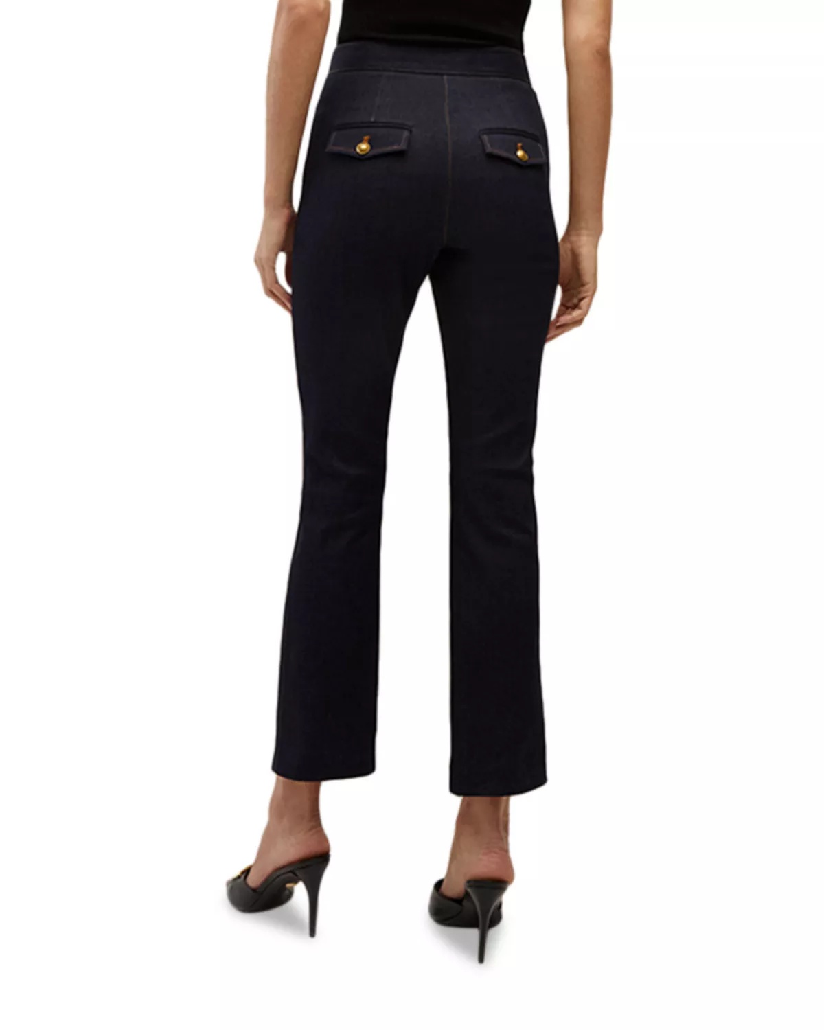 Kimbra Denim Cropped Pants - 2