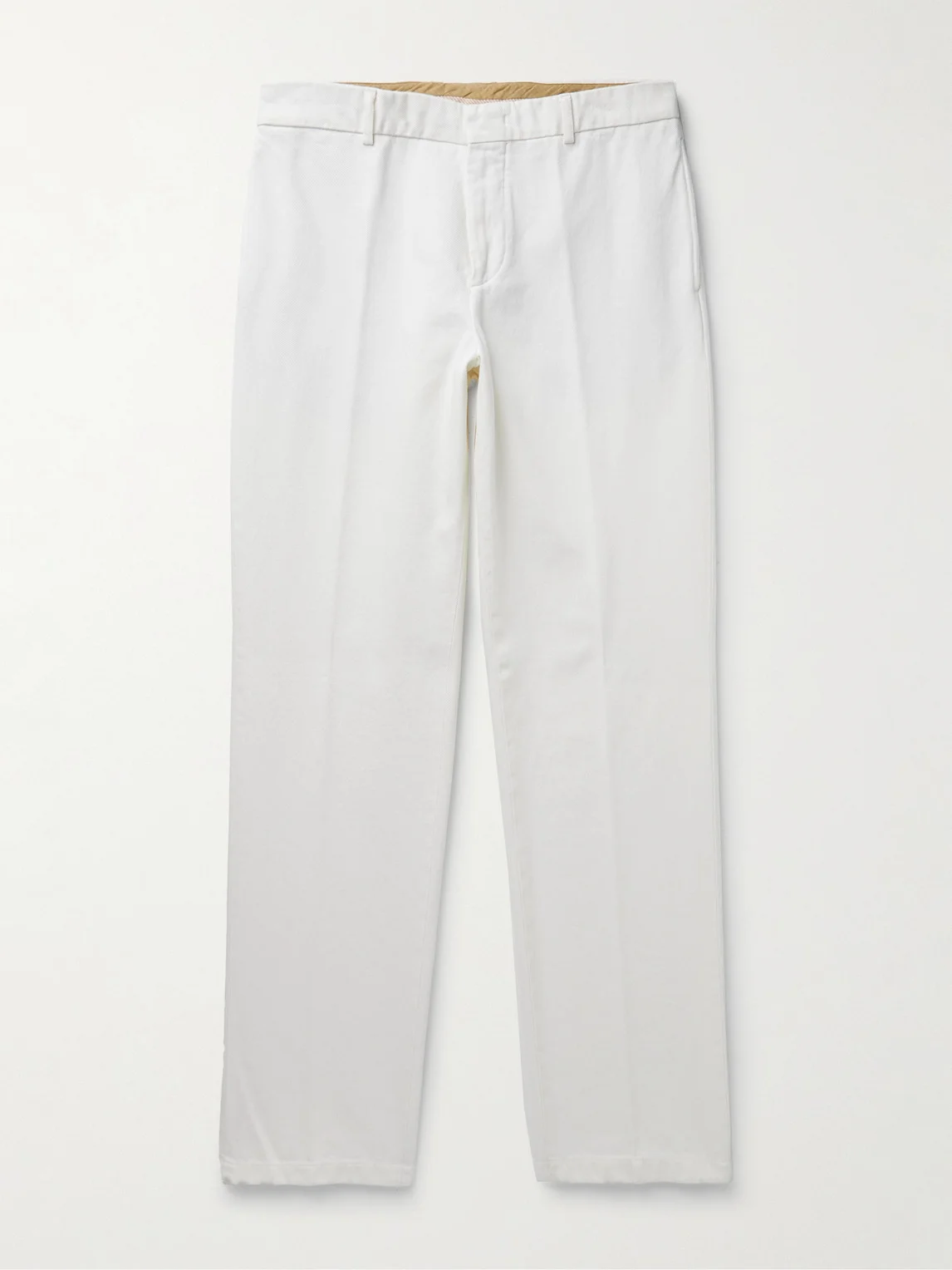 Merse Straight-Leg Cotton-Twill Trousers - 1