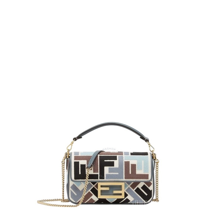 Fendi FF Mini Baguette Bag - 1