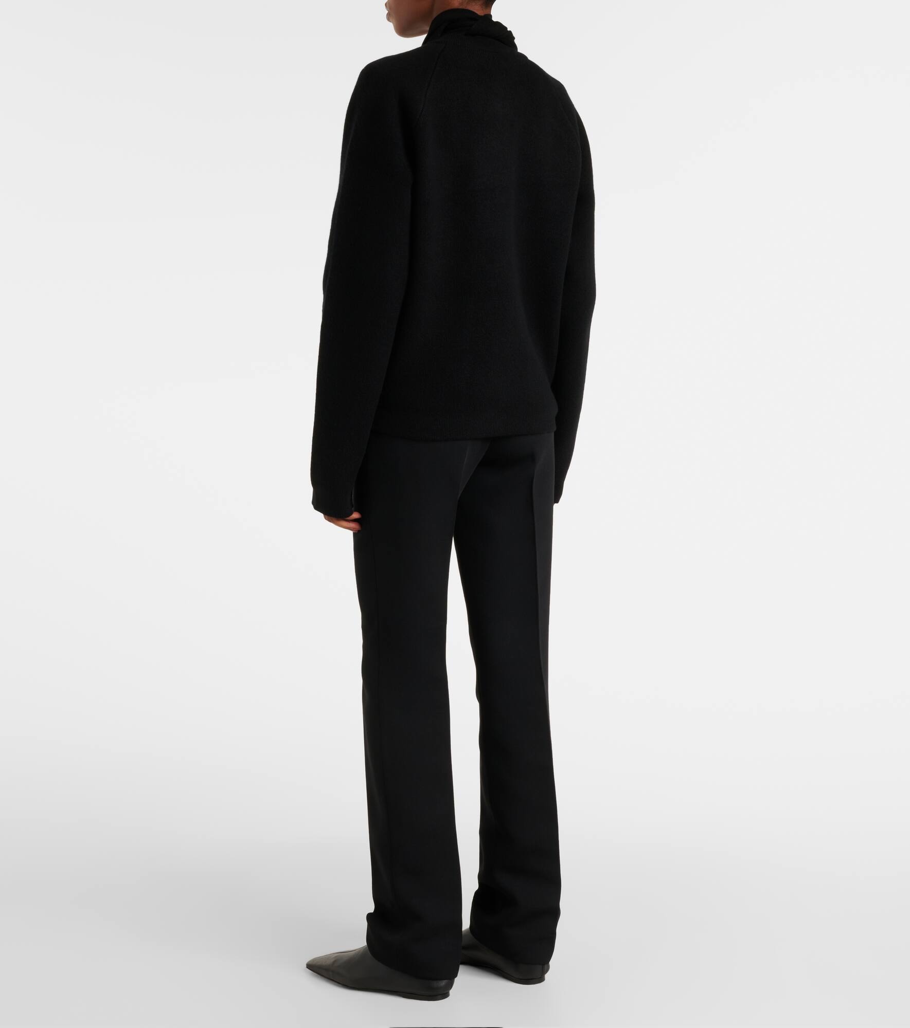Wool and cashmere-blend cardigan - 3