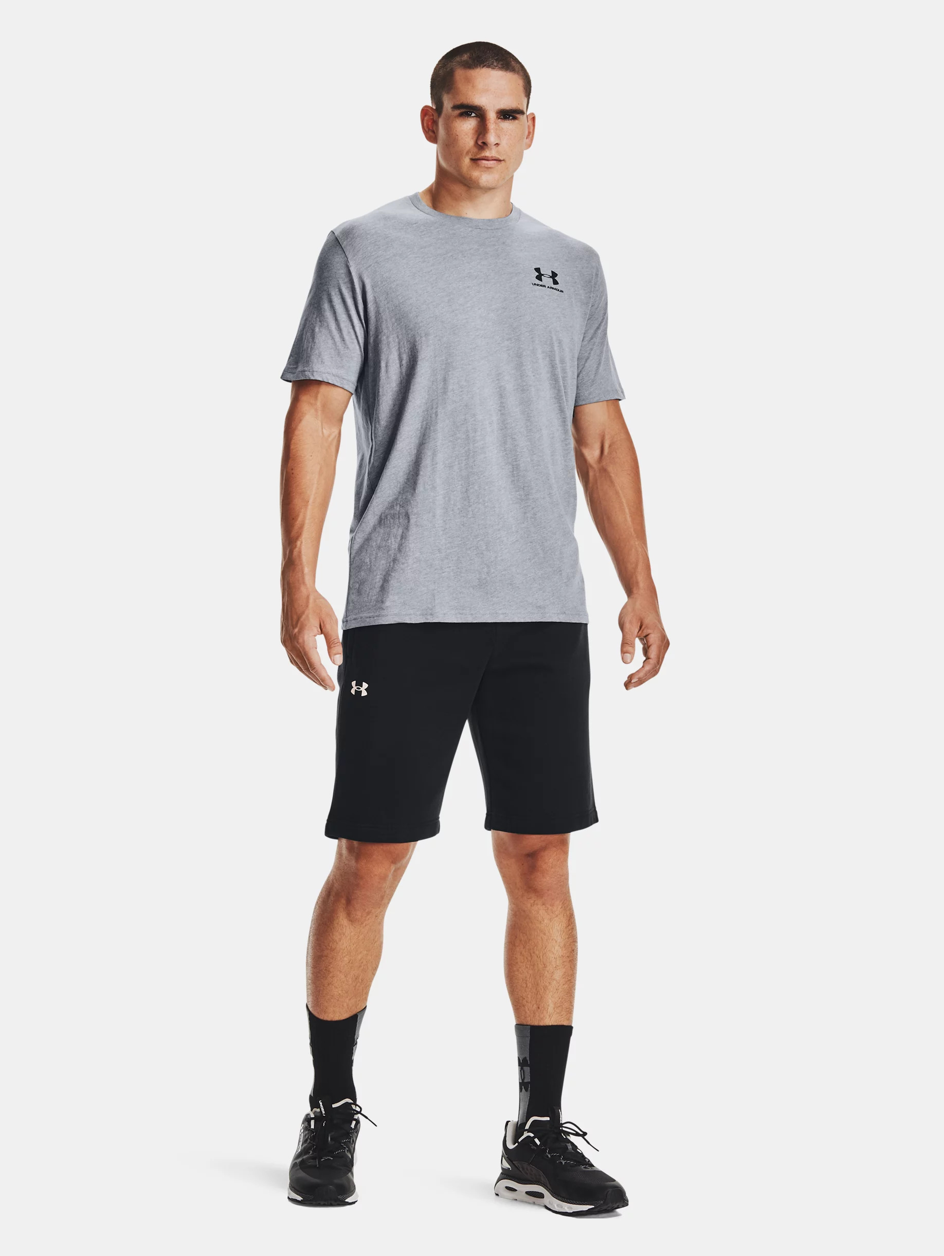 Men's UA Left Chest Logo Short Sleeve - 5
