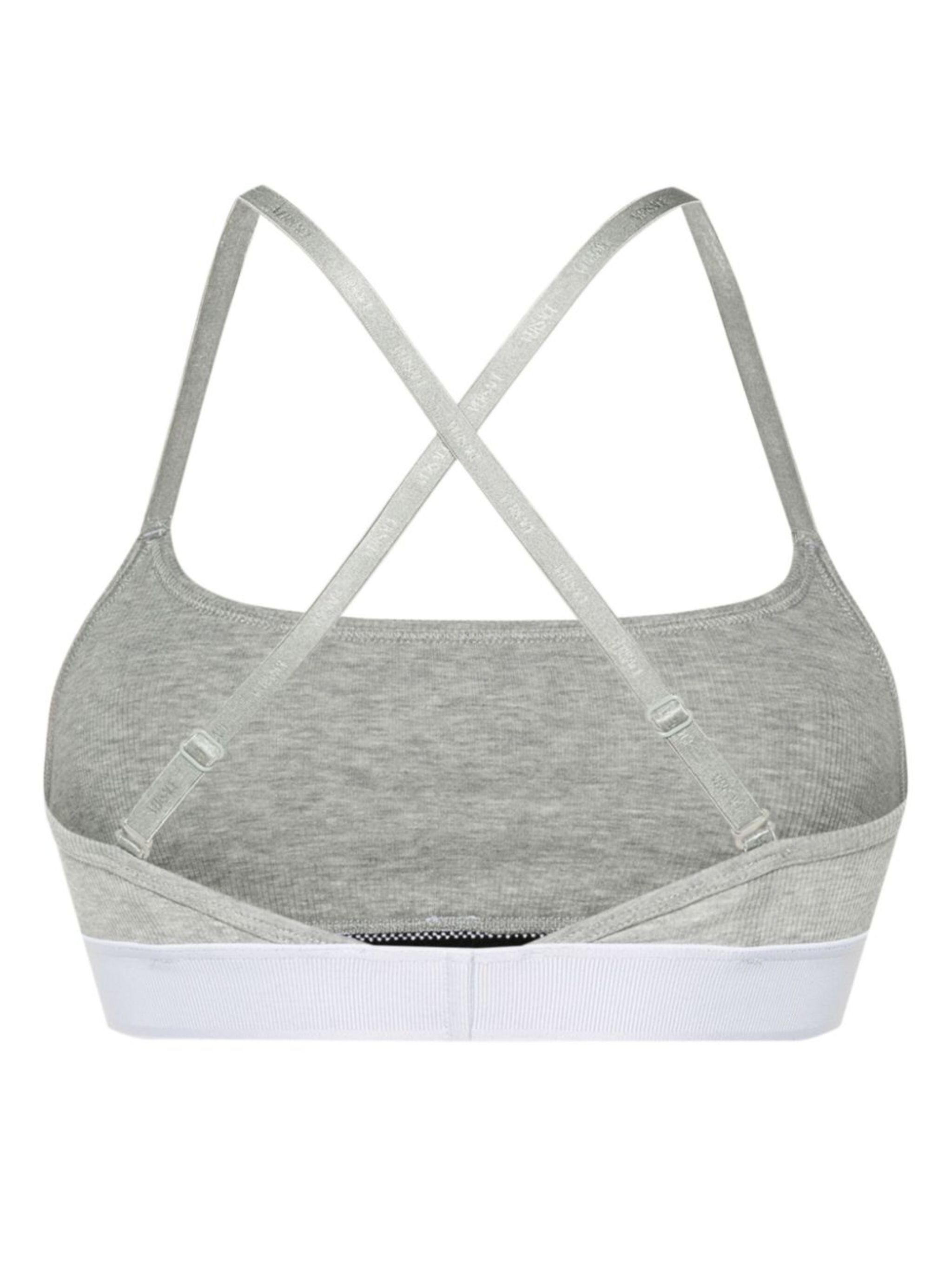 logo-jacquard bra - 2