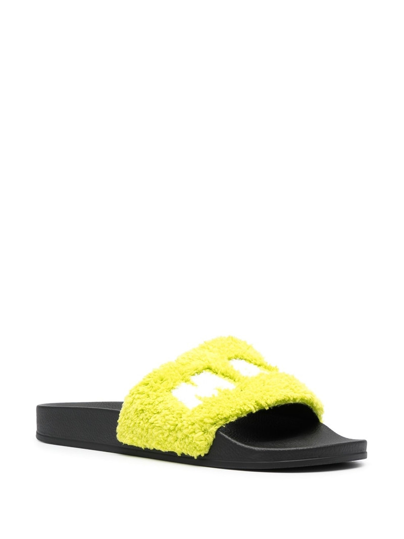 Marni logo flat slides outlook