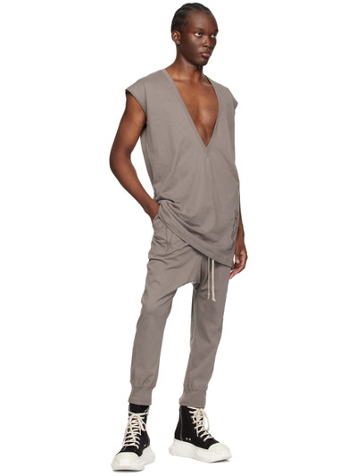 Rick Owens Gray Champion Edition Sweatpants outlook