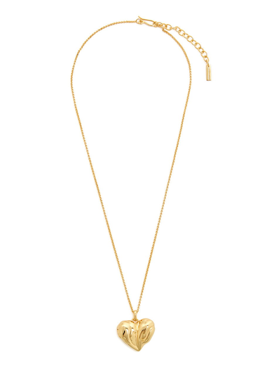 Completedworks Heart 18kt Gold-plated Locket Necklace - 3