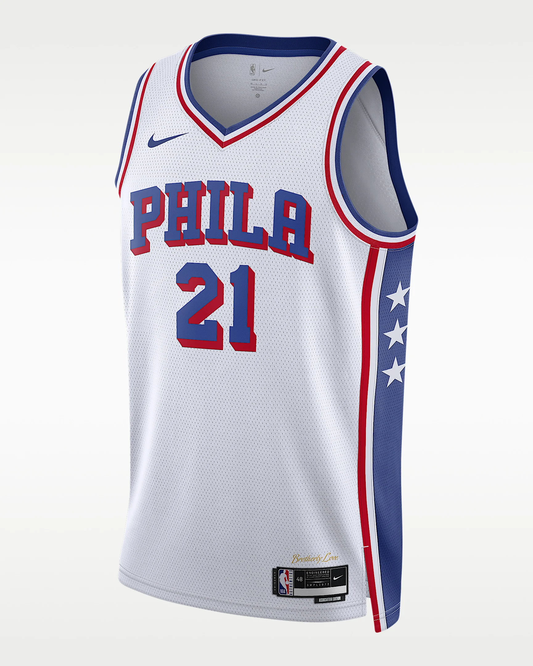 Joel Embiid Philadelphia 76ers 2023/24 Association Edition Men's Nike Dri-FIT NBA Swingman Jersey - 1