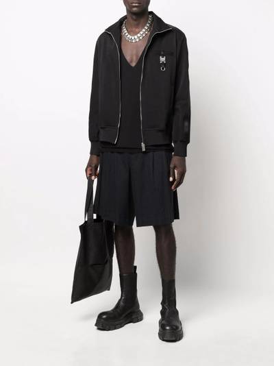 Rick Owens V-neck cotton sweatshirt outlook