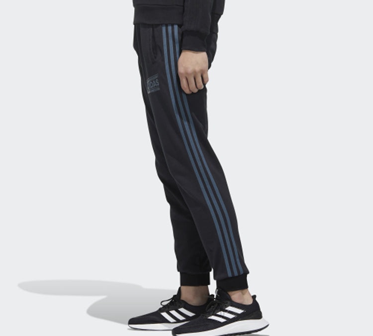 Men's adidas neo Faves Tp Athletics Black Sports Pants/Trousers/Joggers FP7308 - 6