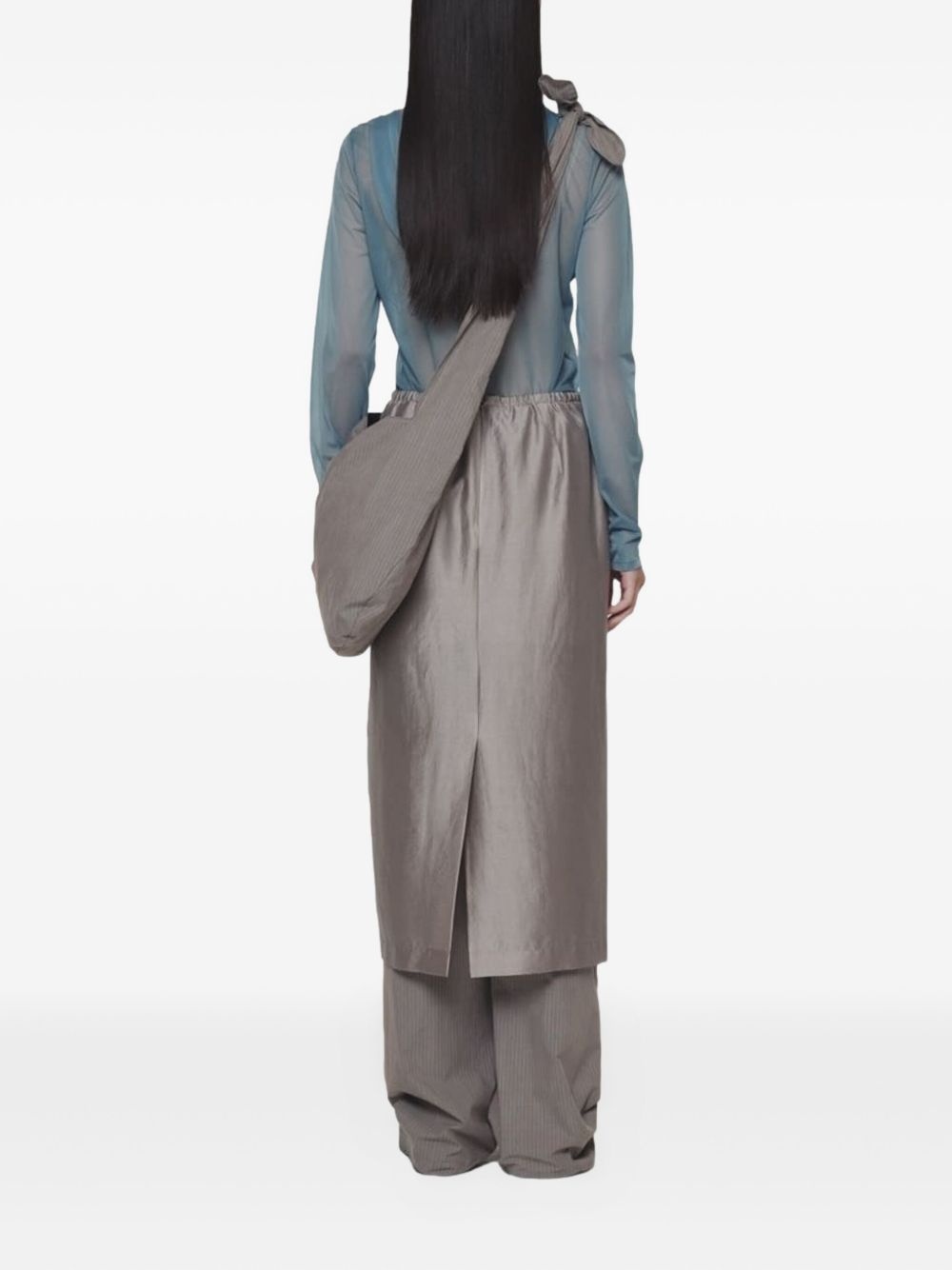 dart-detailing midi skirt - 4