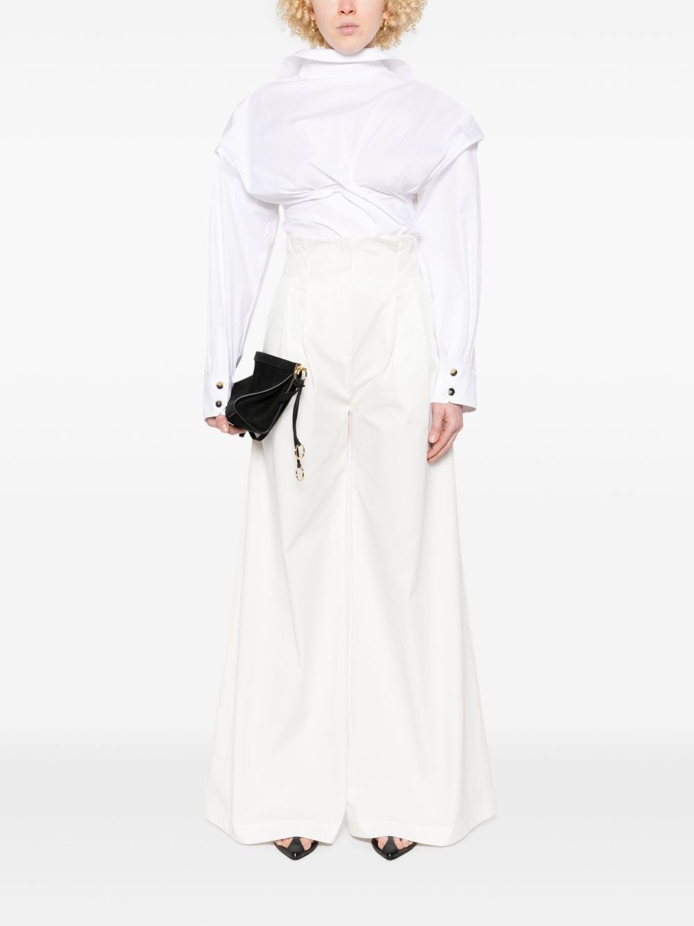 wide-leg trousers - 2
