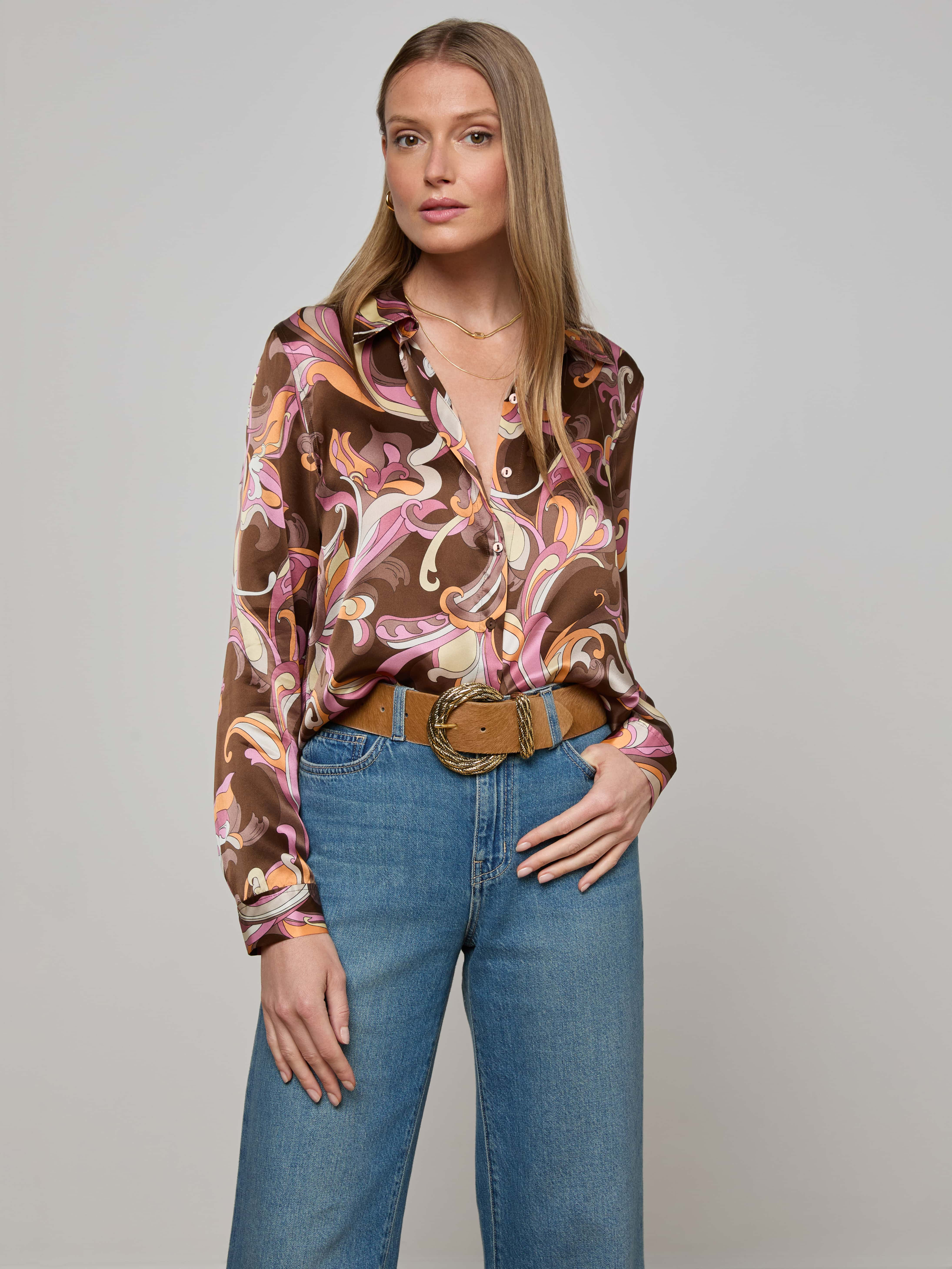 Tyler Silk Blouse - 2