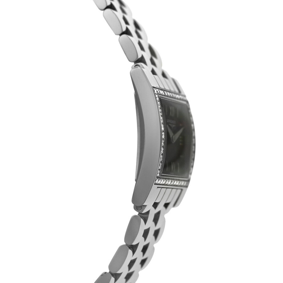 Pre-owned Longines Dolcevita Quartz Diamond Black Dial Ladies Watch L5.166.0.75.6 - 3