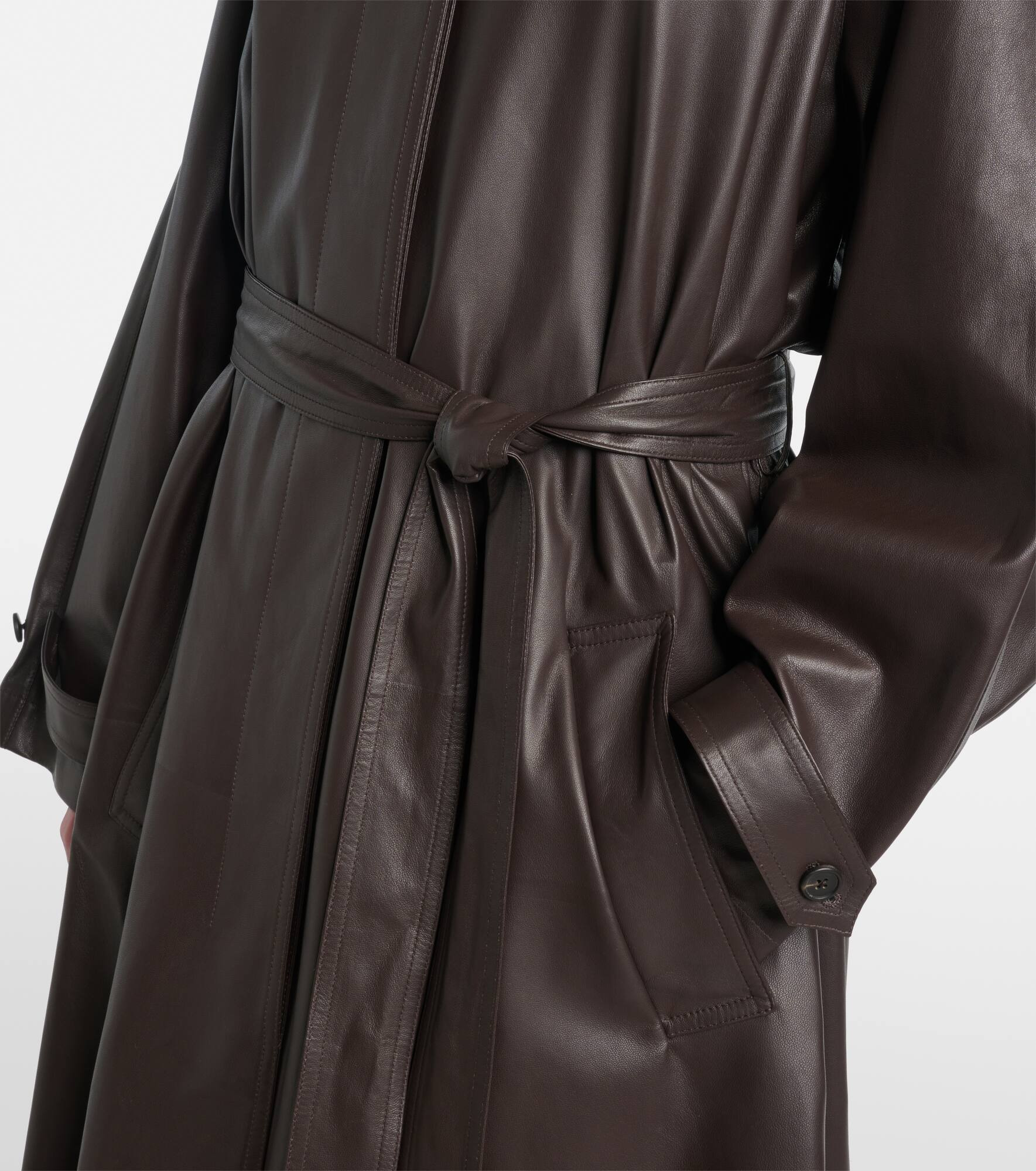 Ryota leather coat - 5