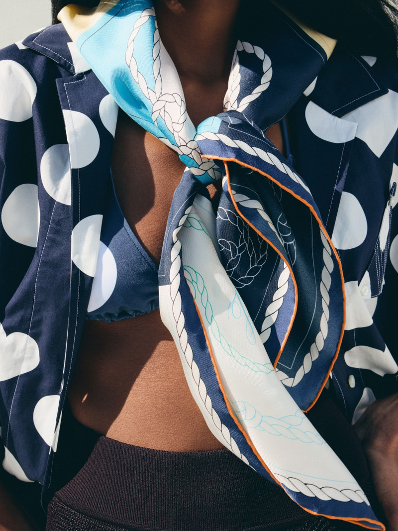 JACQUEMUS The Hippocampe large scarf outlook