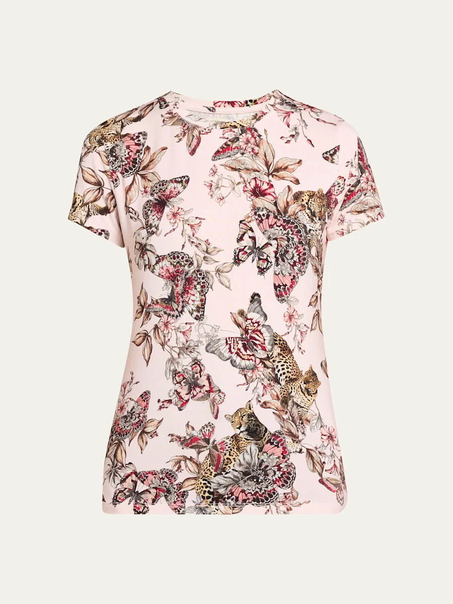 Ressi Short-Sleeve Butterfly Tee - 1