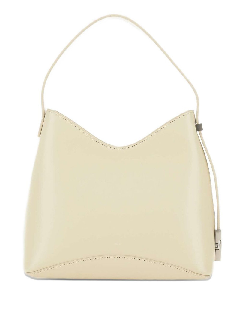 top-handle zip shoulder bag 1