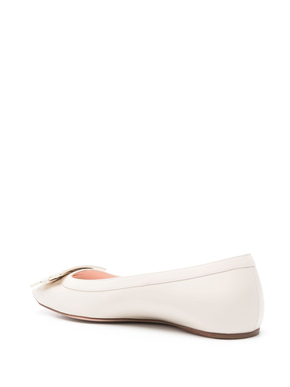 Roger Vivier Women Trompette Leather Ballet Flats - 4