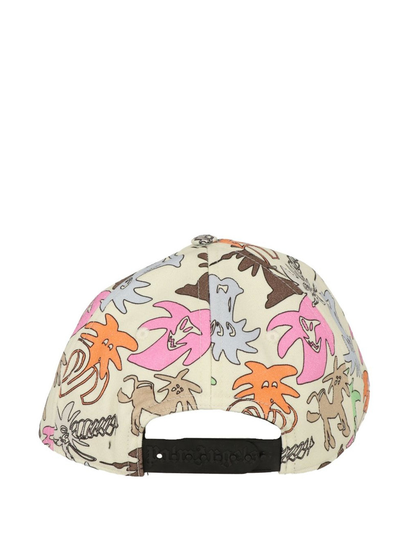 Palm Angels patterned hat outlook
