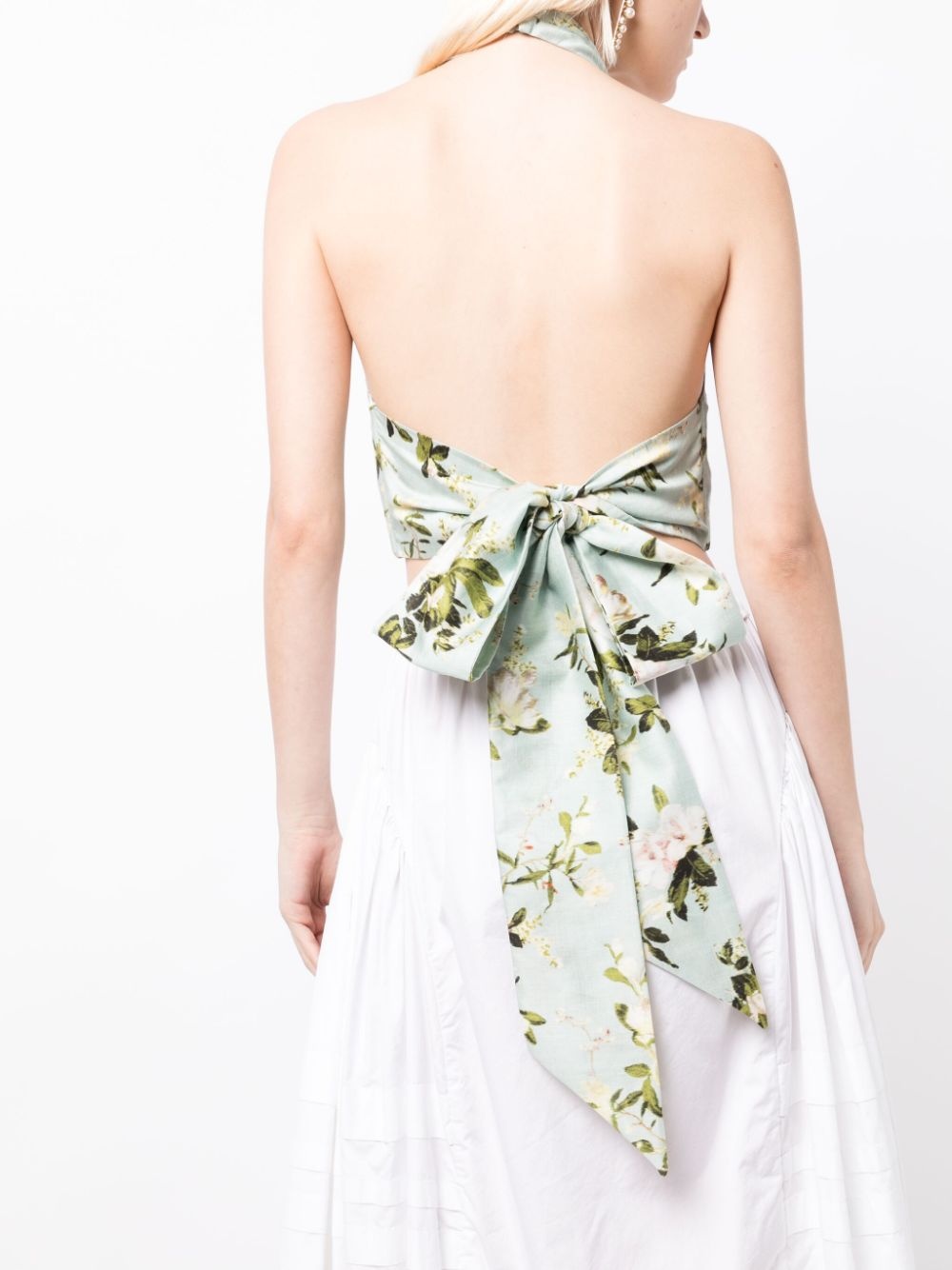 Luna floral-print top - 5