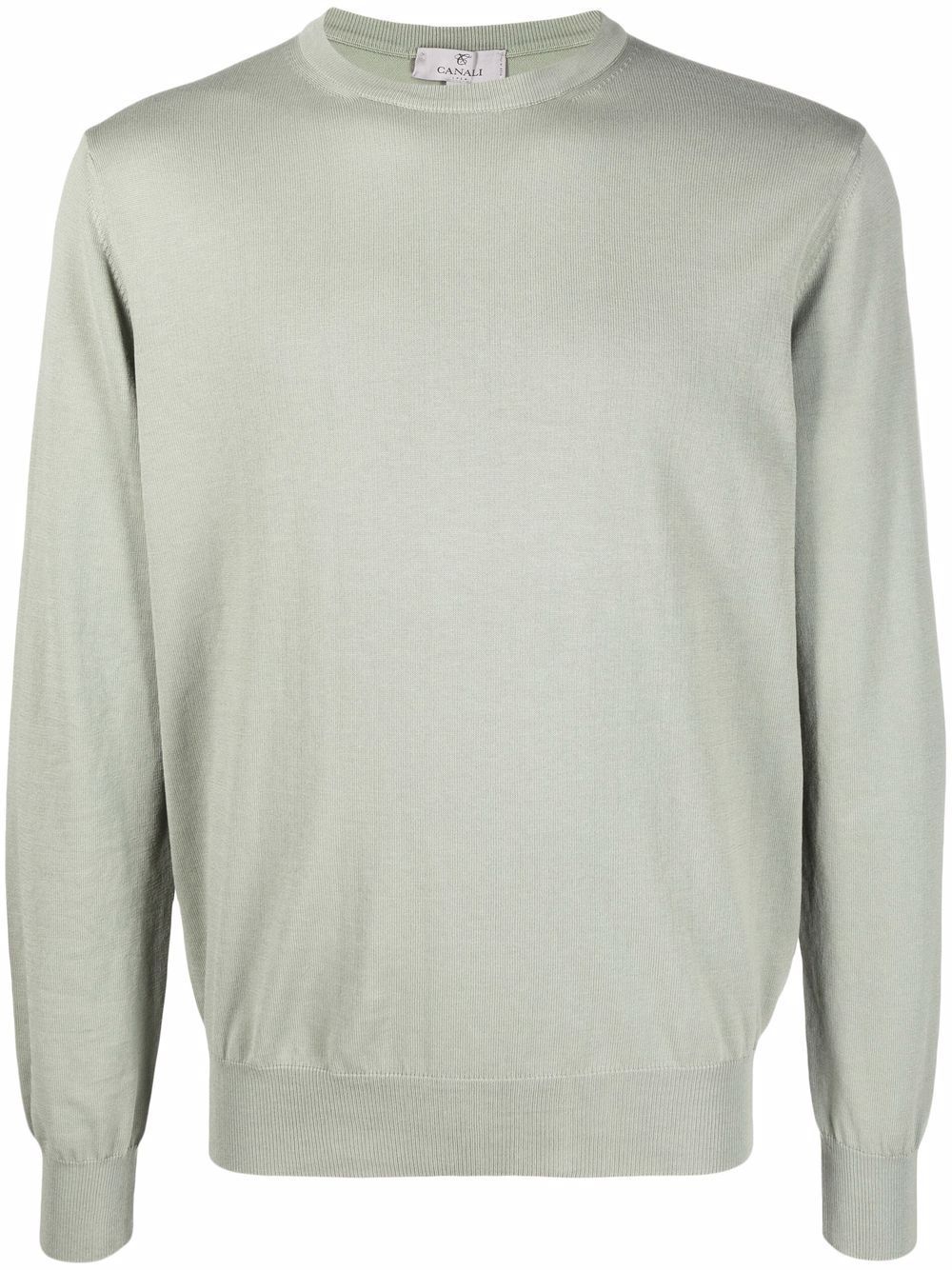 crw-neck pullover jumper - 1