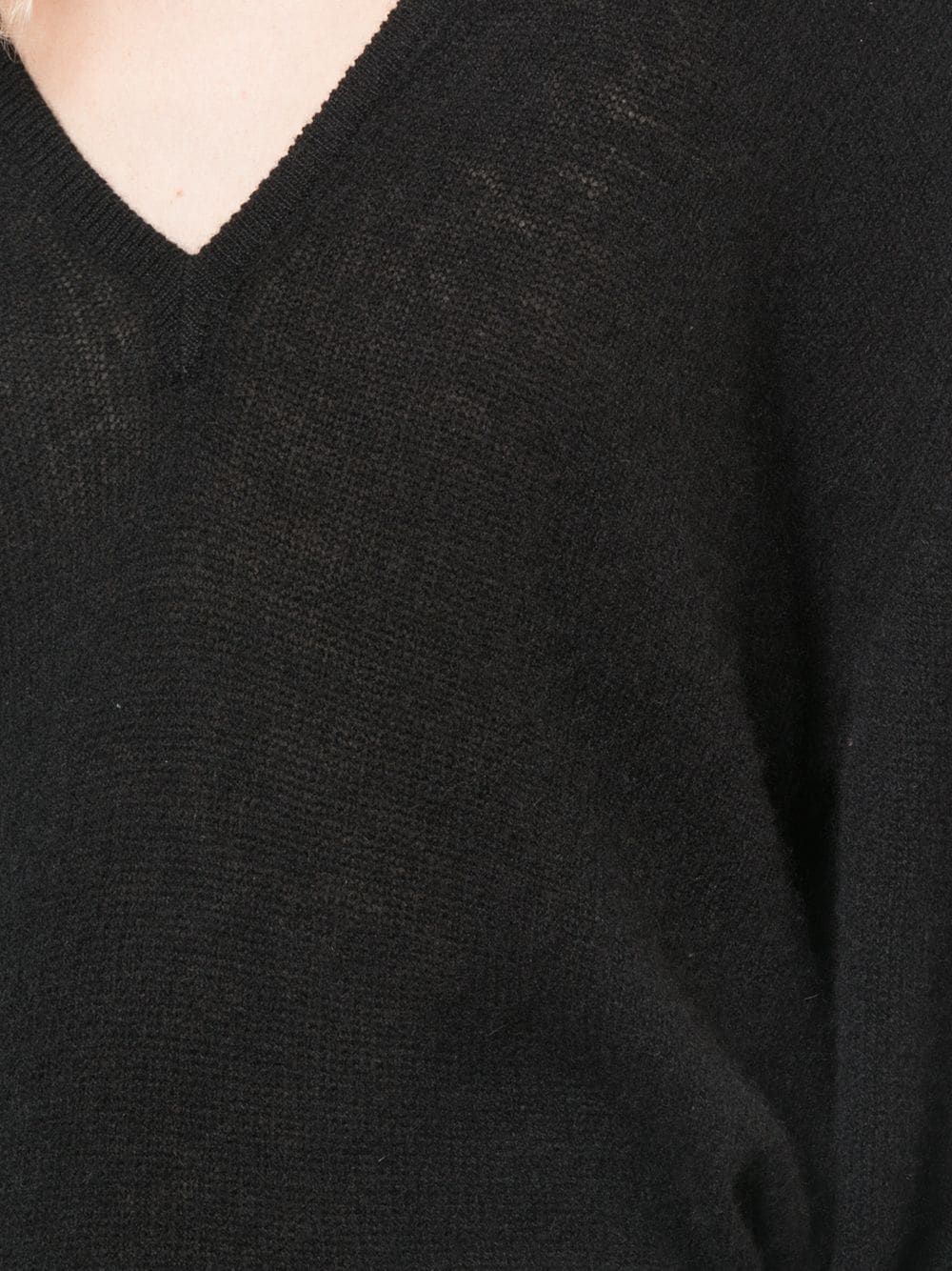 cashmere V-neck jumper - 5