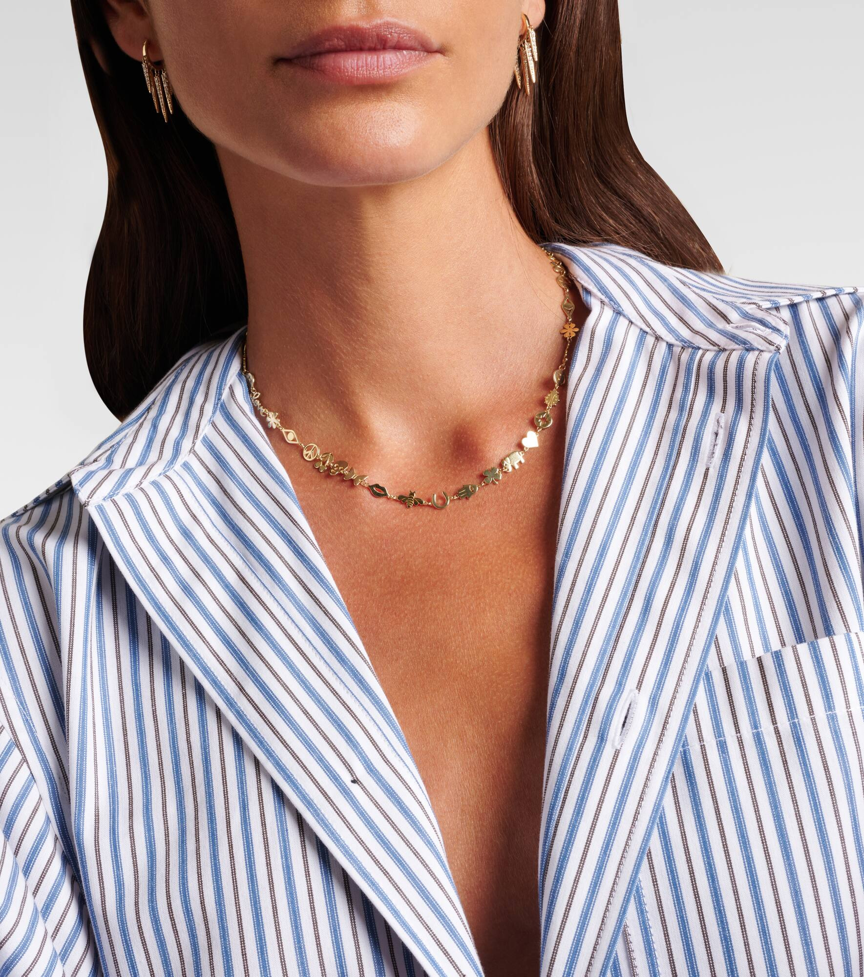 Pure Tiny 14kt gold necklace - 2