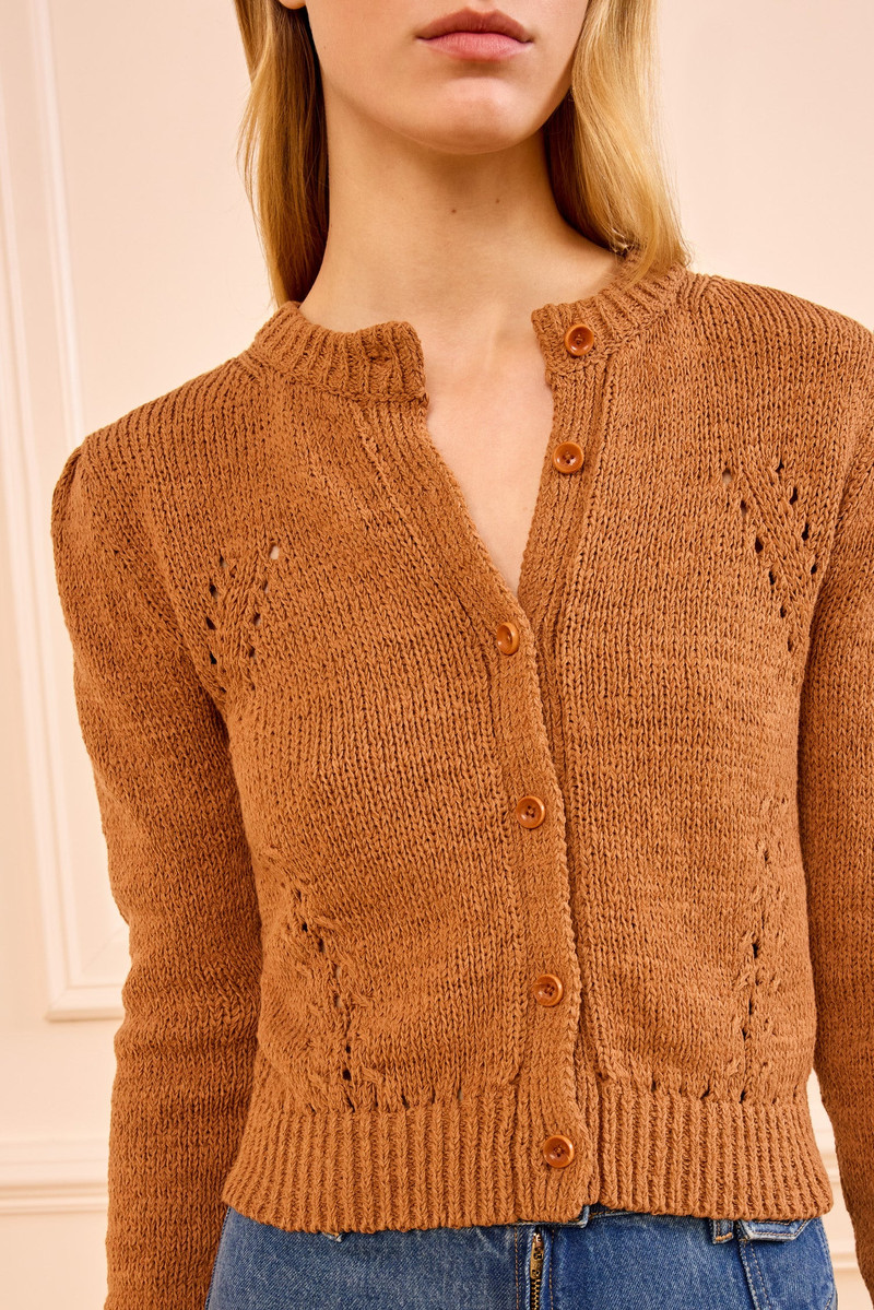 ULLA JOHNSON Delphina Cardigan outlook