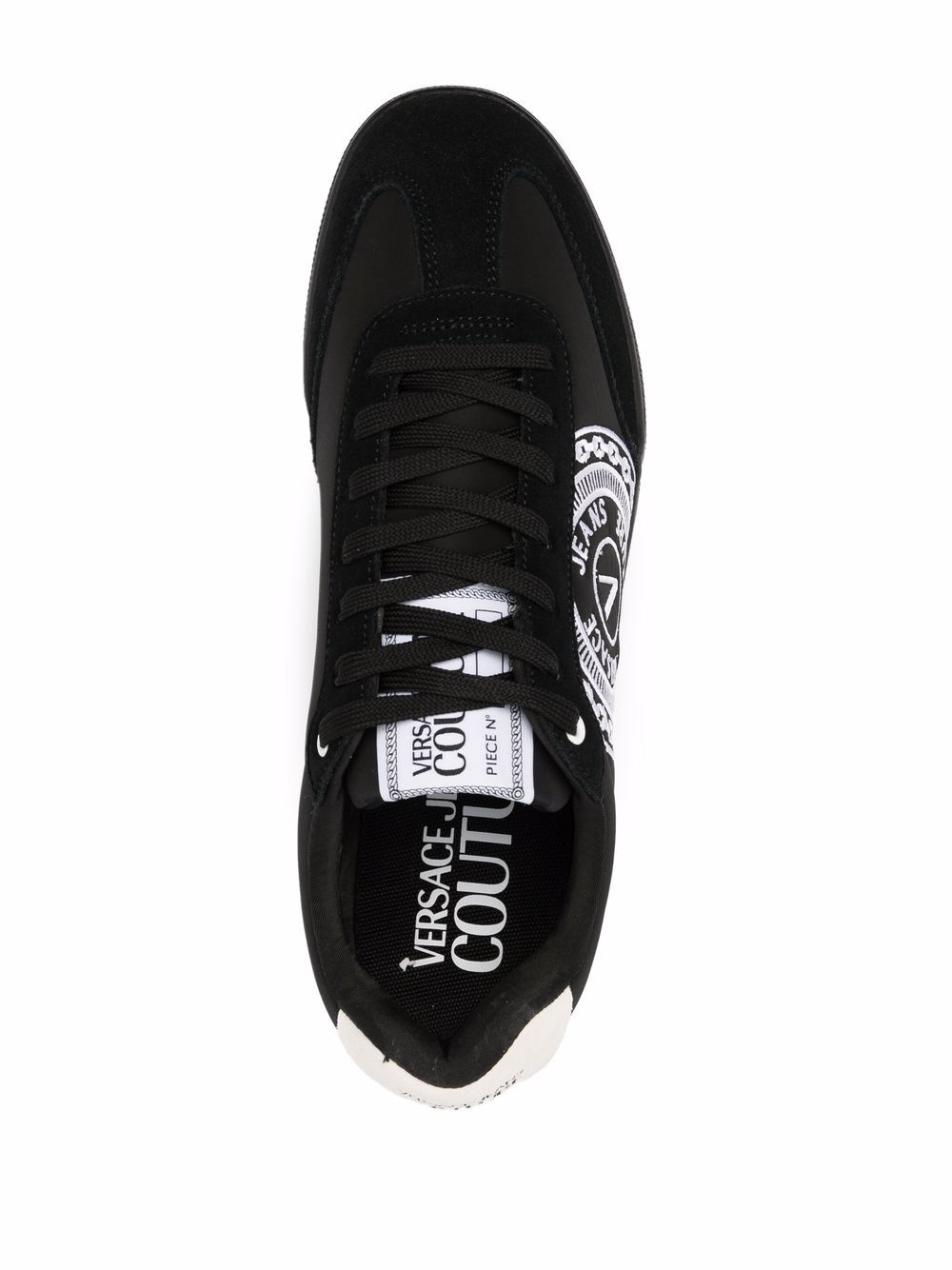 logo-printed sneakers - 4