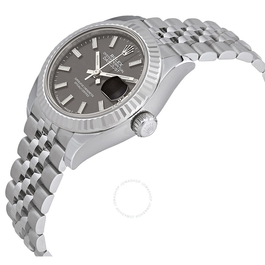 Rolex Lady- Datejust Rhodium Dial Automatic Ladies Jubilee Watch 279174RSJ - 2