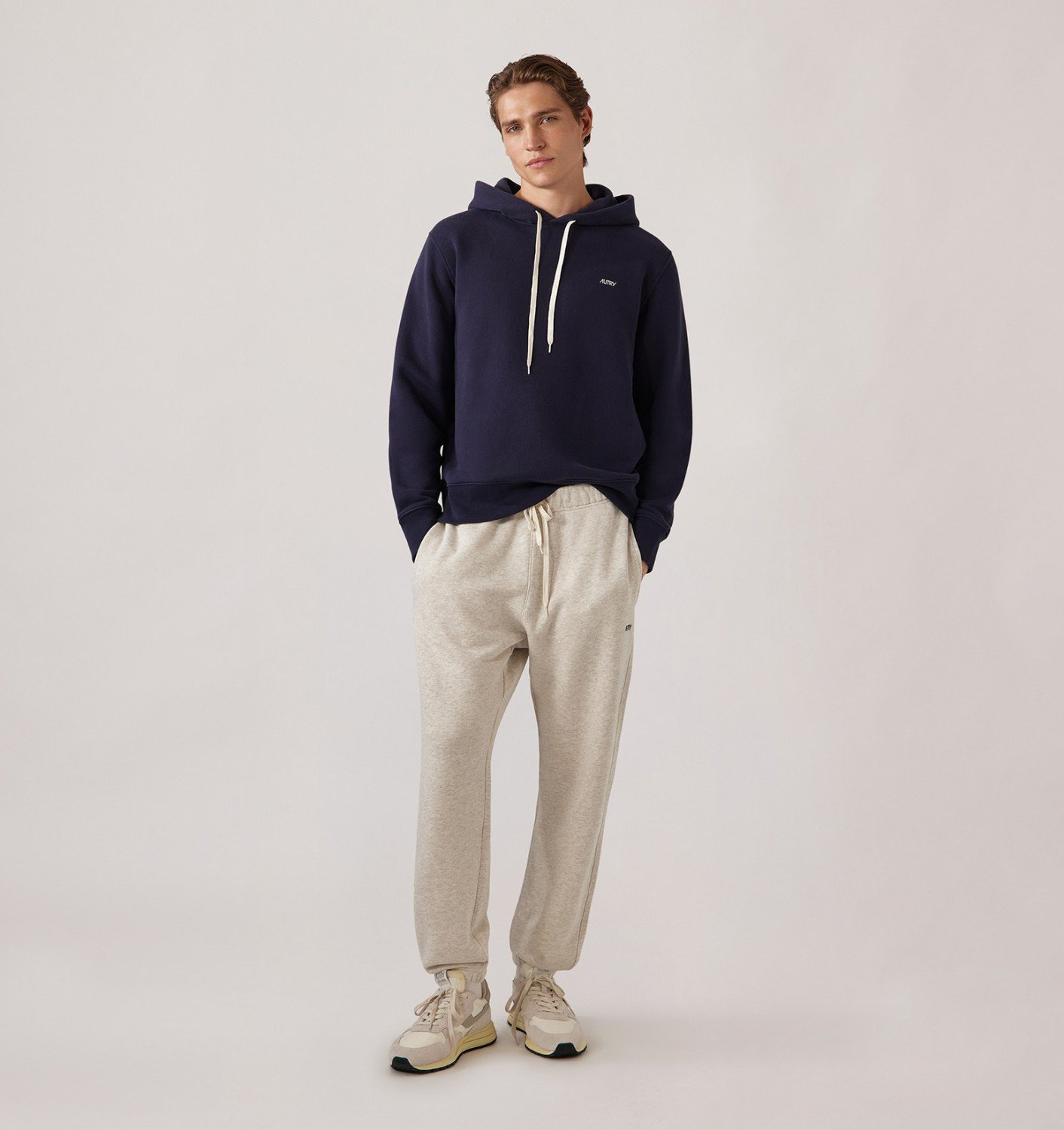EMBROIDERED AUTRY LOGO SWEATPANTS MAN - 2