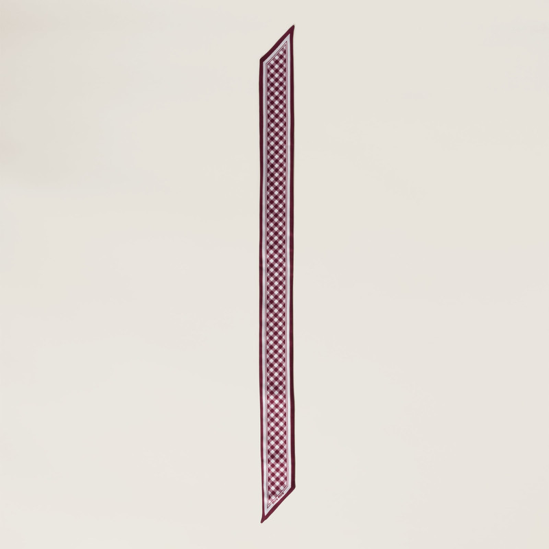 Printed silk twill scarf 3