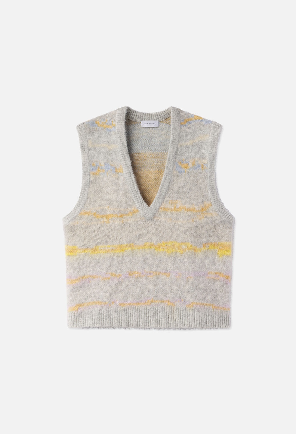 MOHAIR JACQUARD VEST - 2