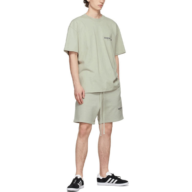 Fear of God Essentials SS21 T-Shirt Concrete Green FOG-FW21-115 - 4