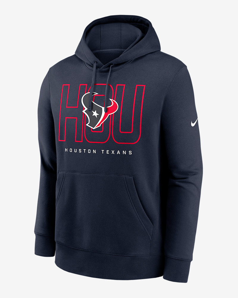Houston Texans Busted Play Club Men's Nike NFL Pullover Hoodie 1