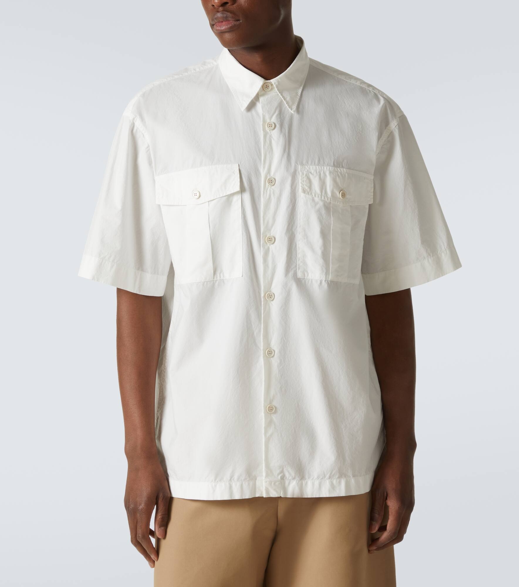 Cotton canvas shirt - 3
