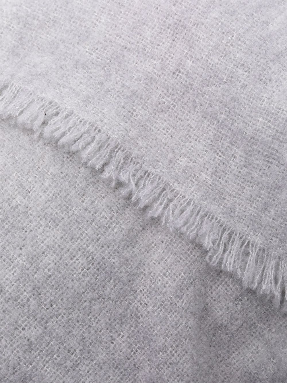 frayed-edge cashmere scarf - 3