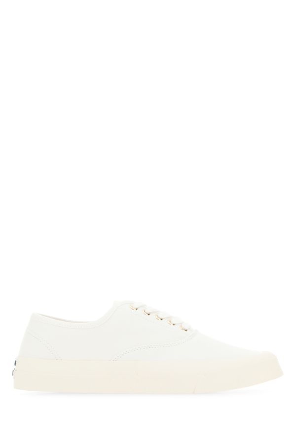 White canvas sneakers - 1