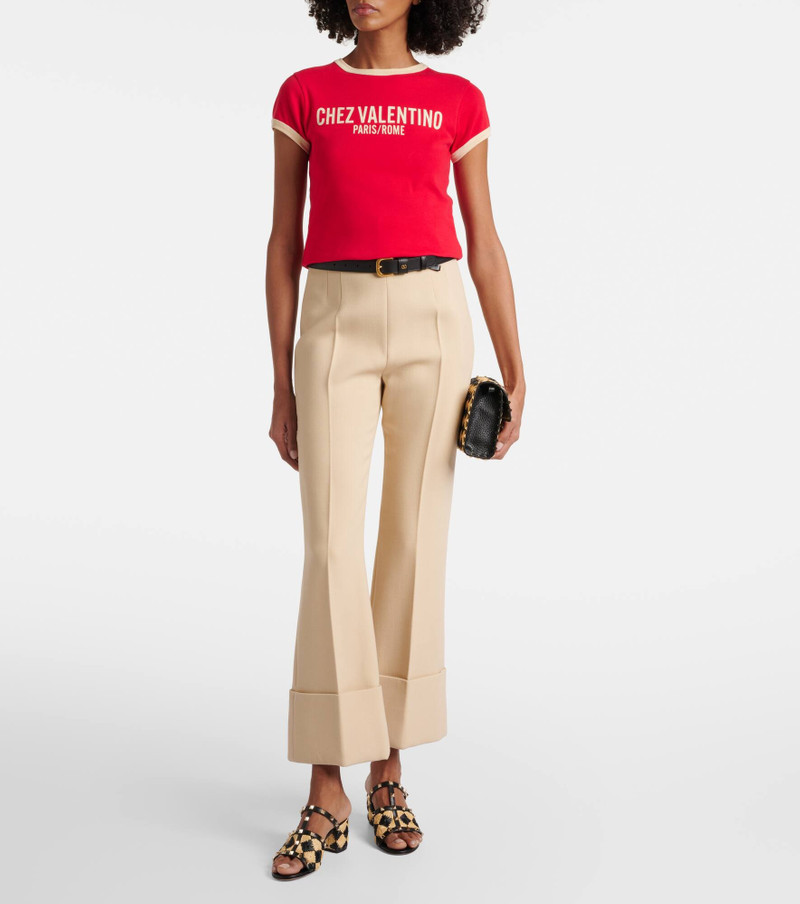 Rockstud 60 raffia-effect mules 3