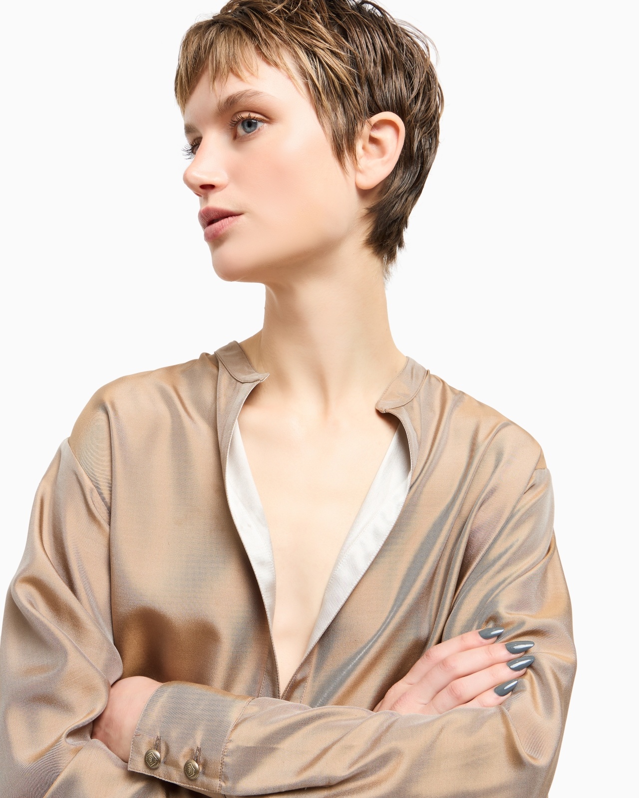 SATIN SHIRT - 5