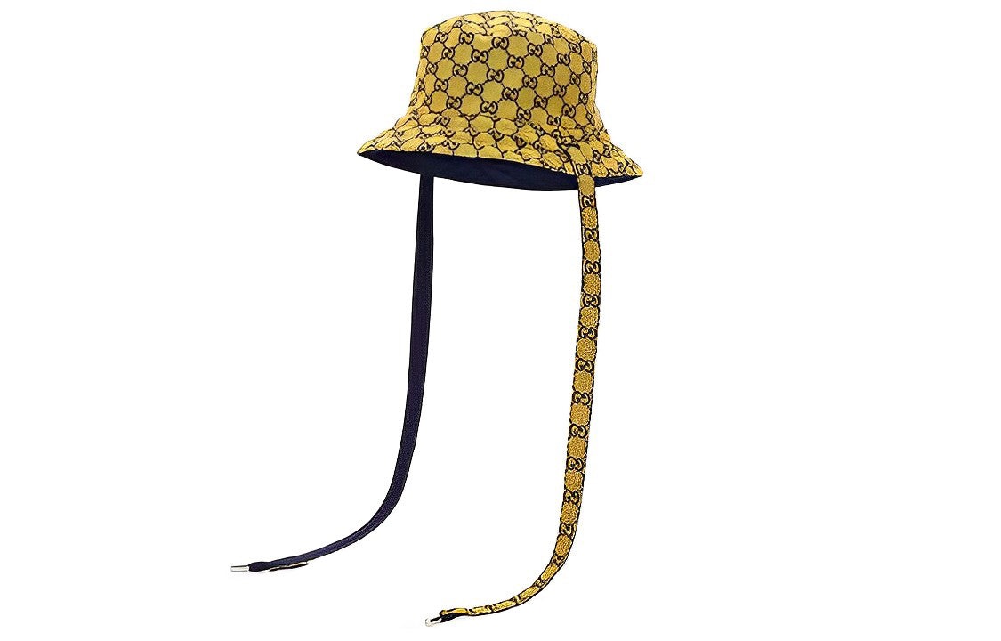 Gucci GG Reversible Bucket Hat 'Yellow Blue' 809879170 - 2