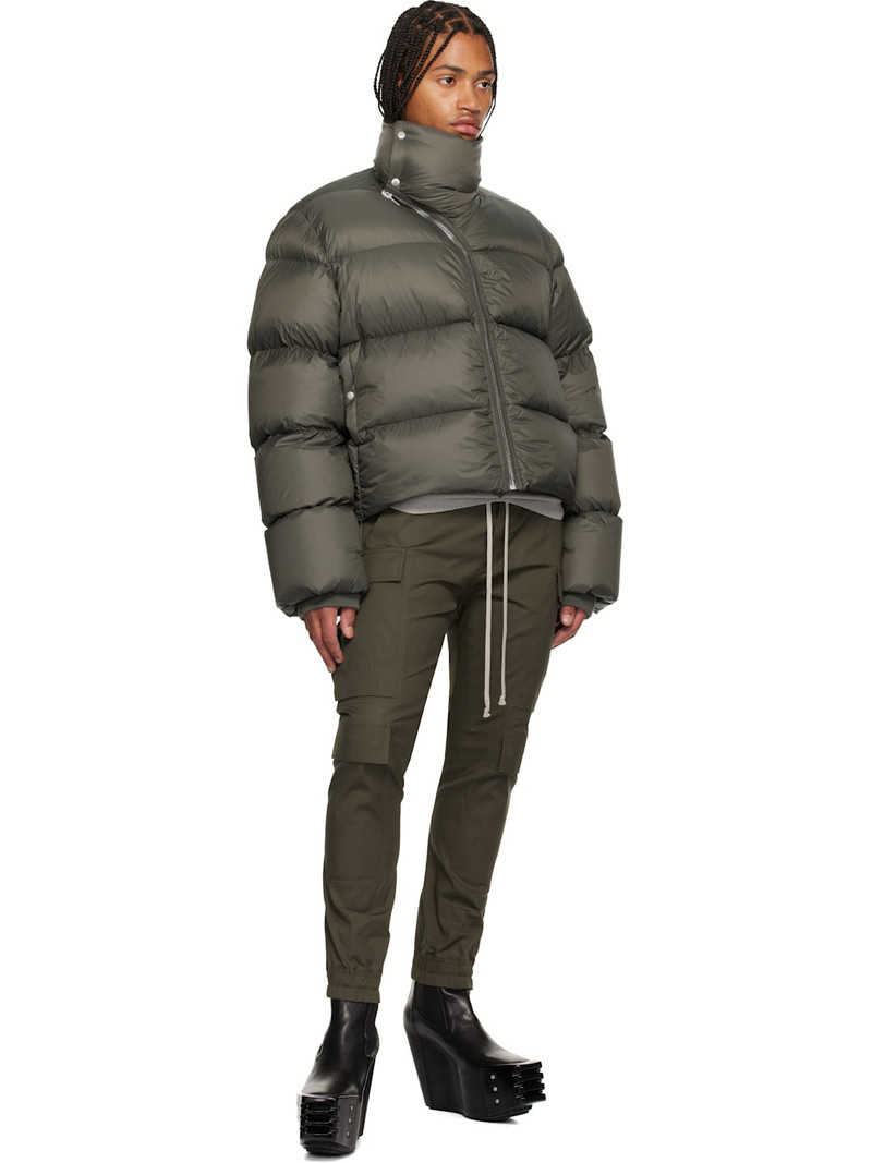 Rick Owens Khaki Concordians Mastodon Megacargo Cargo Pants outlook